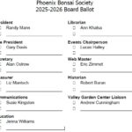 2025-2026 Ballot